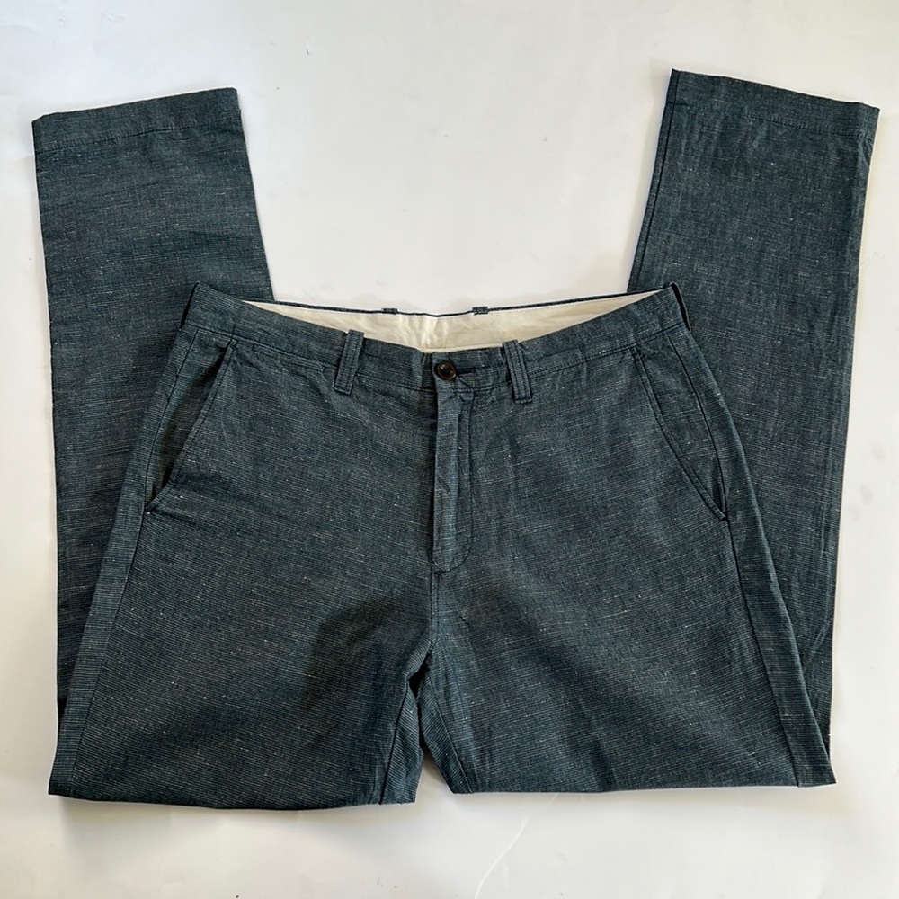 J.Crew Men’s Gray Blue Dress Pants EUC